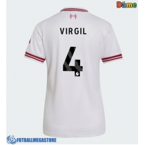 Fotballdrakt Dame Liverpool Virgil van Dijk #4 Bortedrakt 2026-27 Kortermet